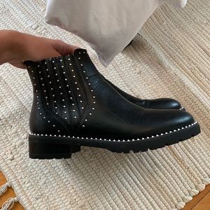 Nasty Gal studded booties